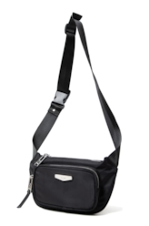 Bolsa Pouch Bag Stuart Ellus Preto