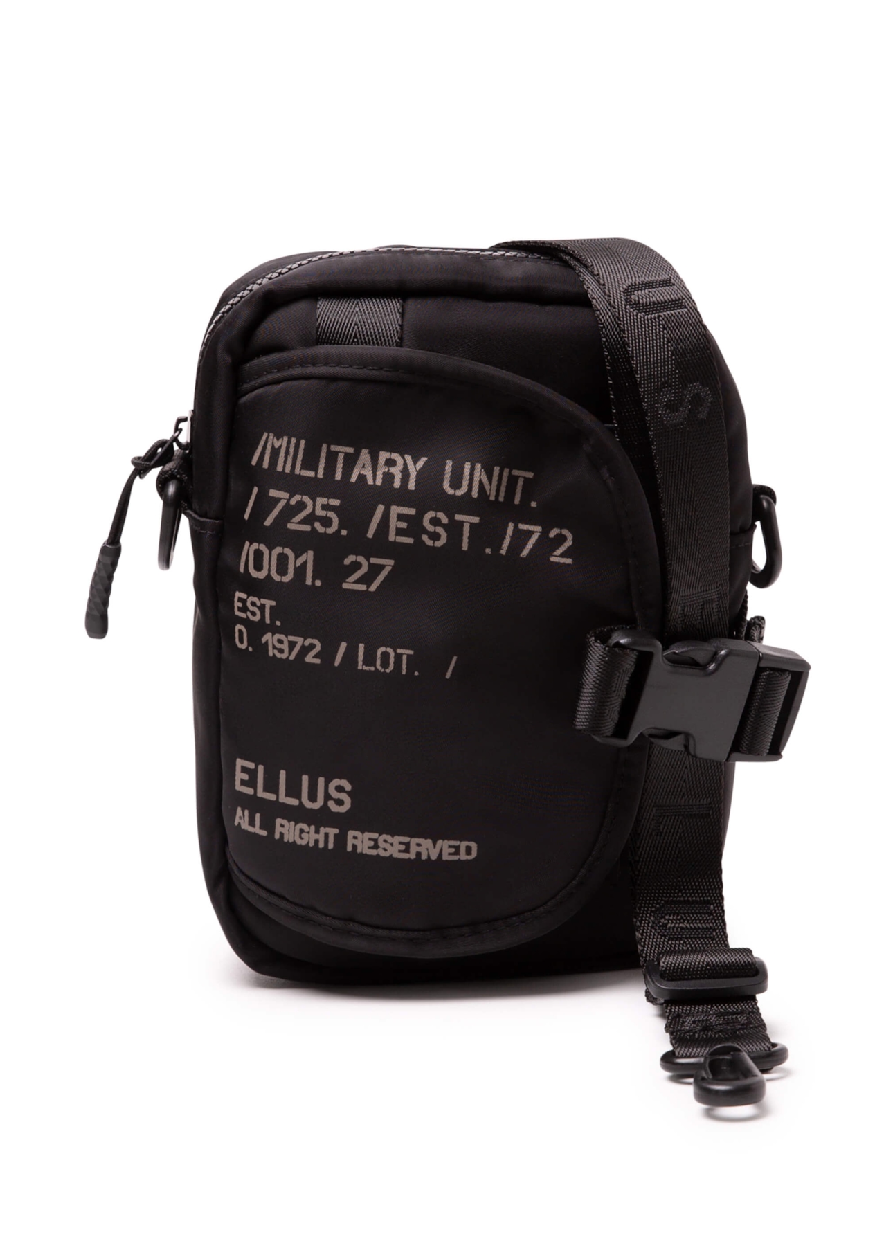 Bolsa Pouch Bag Webbing Ellus Preto