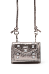 Bolsa Rachel Small Wallet Ellus Silver Gray