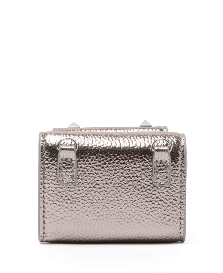 Bolsa Rachel Small Wallet Ellus Silver Gray