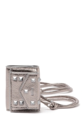 Bolsa Rachel Small Wallet Ellus Silver Gray
