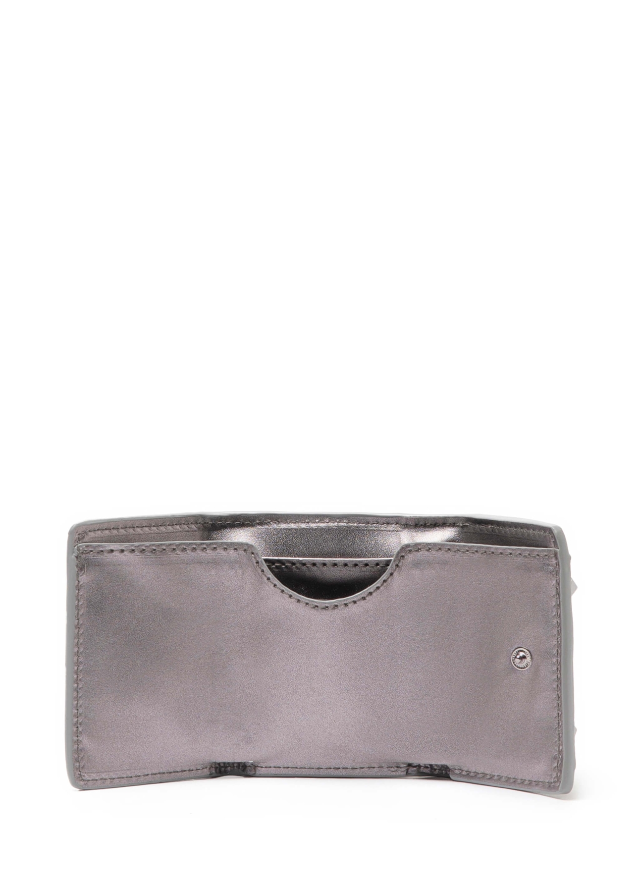 Bolsa Rachel Small Wallet Ellus Silver Gray