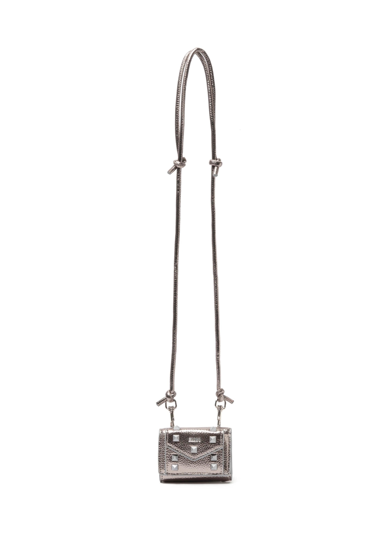 Bolsa Rachel Small Wallet Ellus Silver Gray