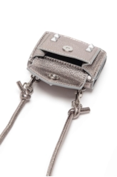 Bolsa Rachel Small Wallet Ellus Silver Gray