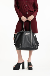 Bolsa Shopping Bag Hailey Preto