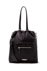 Bolsa Shopping Bag Nylon Crimp Ellus Preto