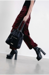Bolsa Shopping Bag Nylon Crimp Ellus Preto