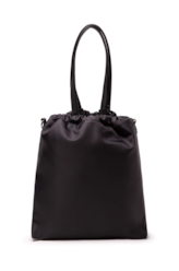 Bolsa Shopping Bag Nylon Crimp Ellus Preto