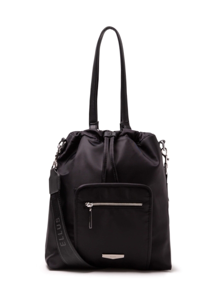 Bolsa Shopping Bag Nylon Crimp Ellus Preto