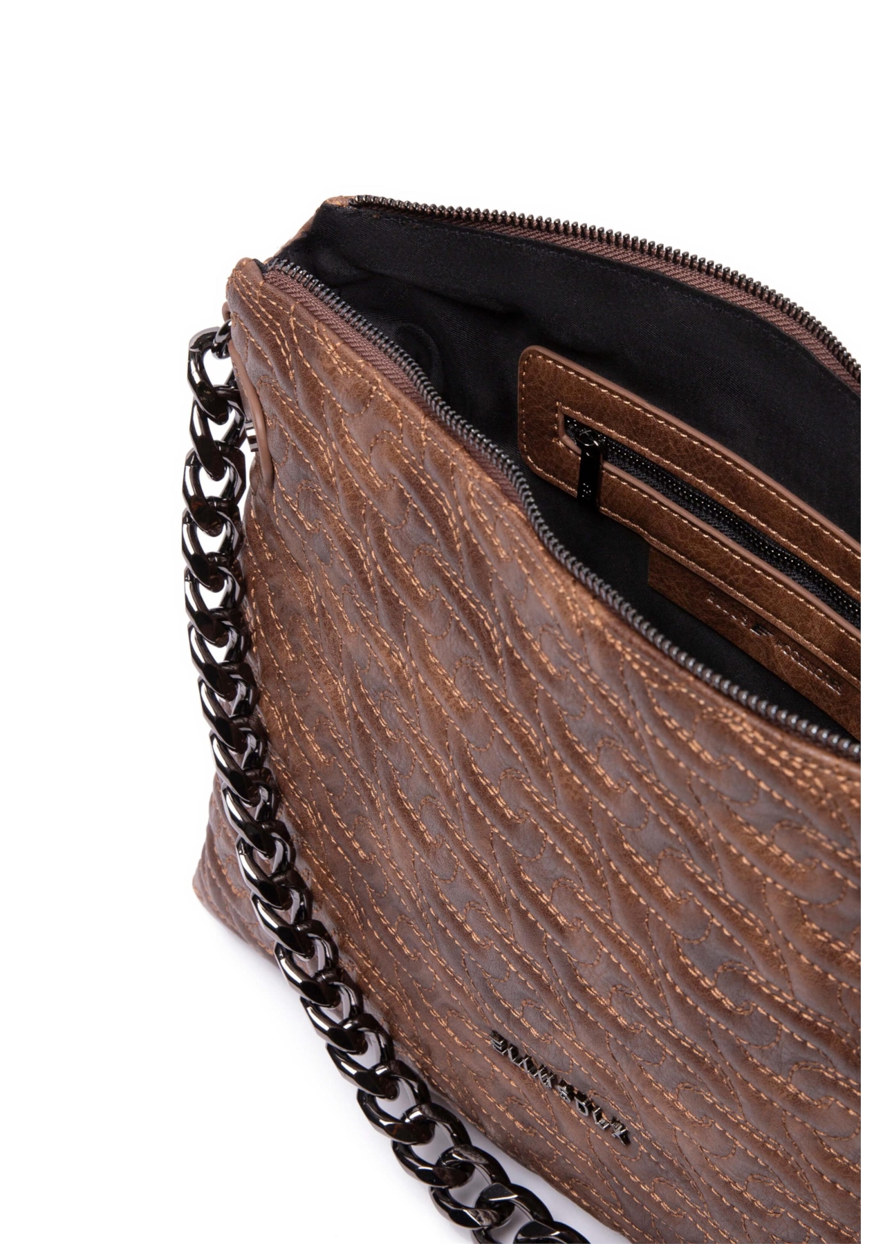 Bolsa Shoulder Bag Avril Ellus  Cafe