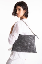 Bolsa Shoulder Bag Avril Ellus Grafite