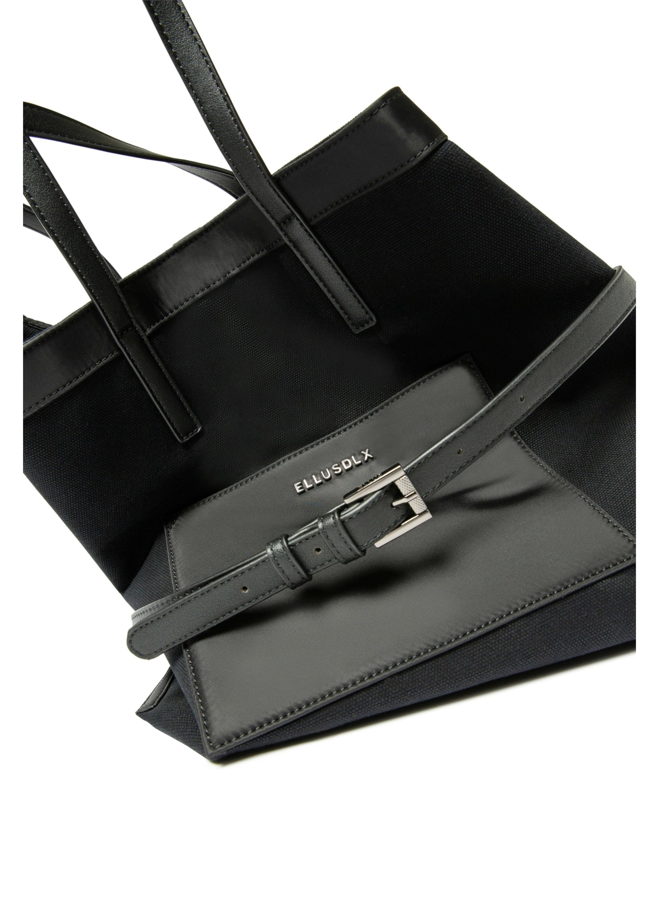Bolsa Shoulder Bag Canvas Preto