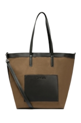 Bolsa Shoulder Bag Canvas Tabaco