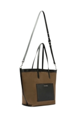 Bolsa Shoulder Bag Canvas Tabaco