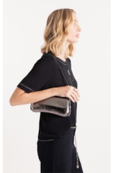 Bolsa Shoulder Bag Evie Ellus Grafite