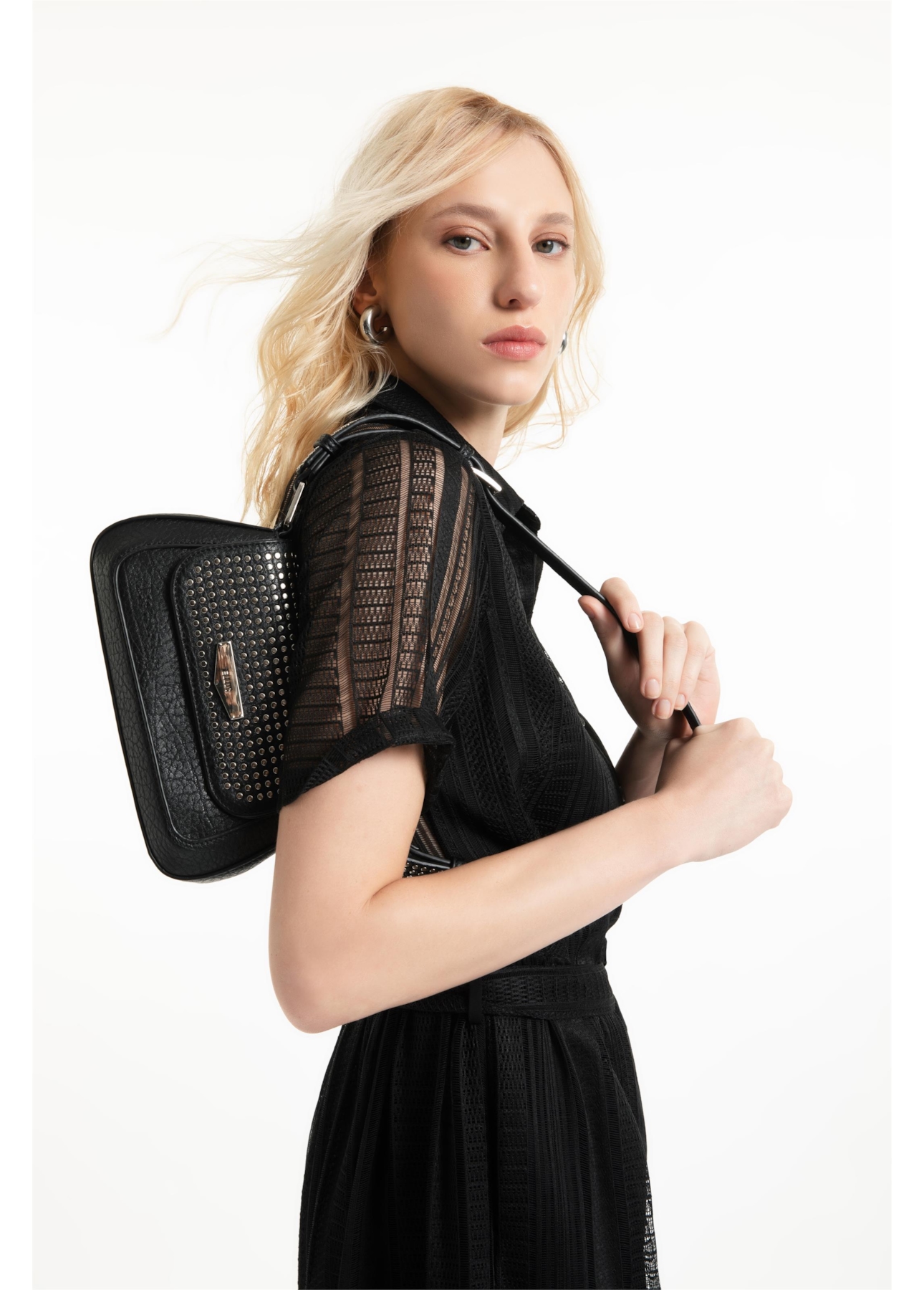 Bolsa Shoulder Bag Hailey Preto