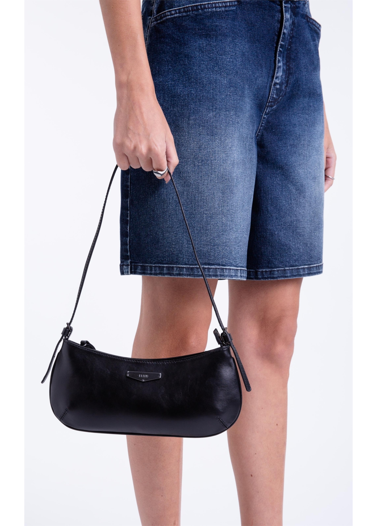 Bolsa Shoulder Bag Lauren Ellus Preto