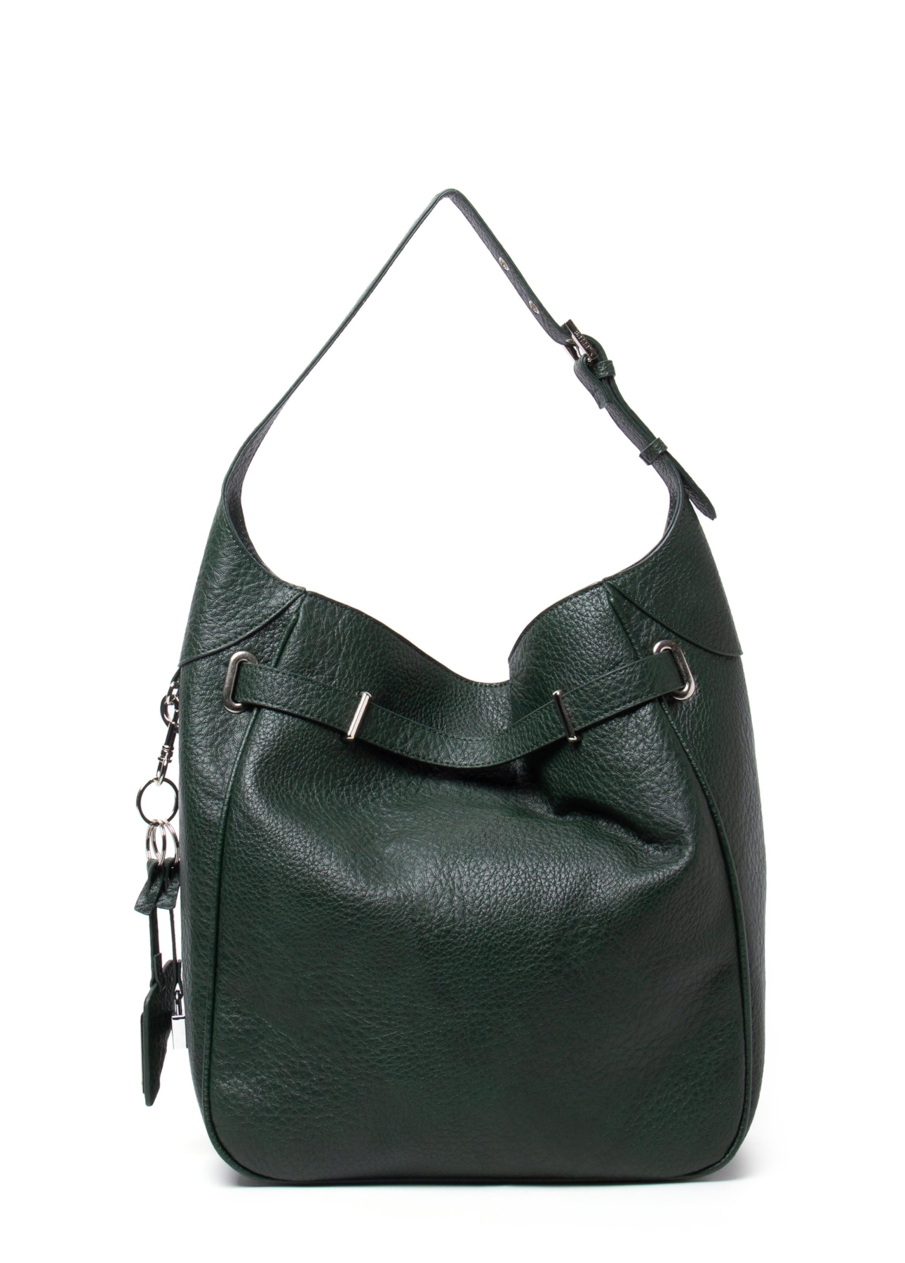 Bolsa Shoulder Bag Lock Samantha Dark Green
