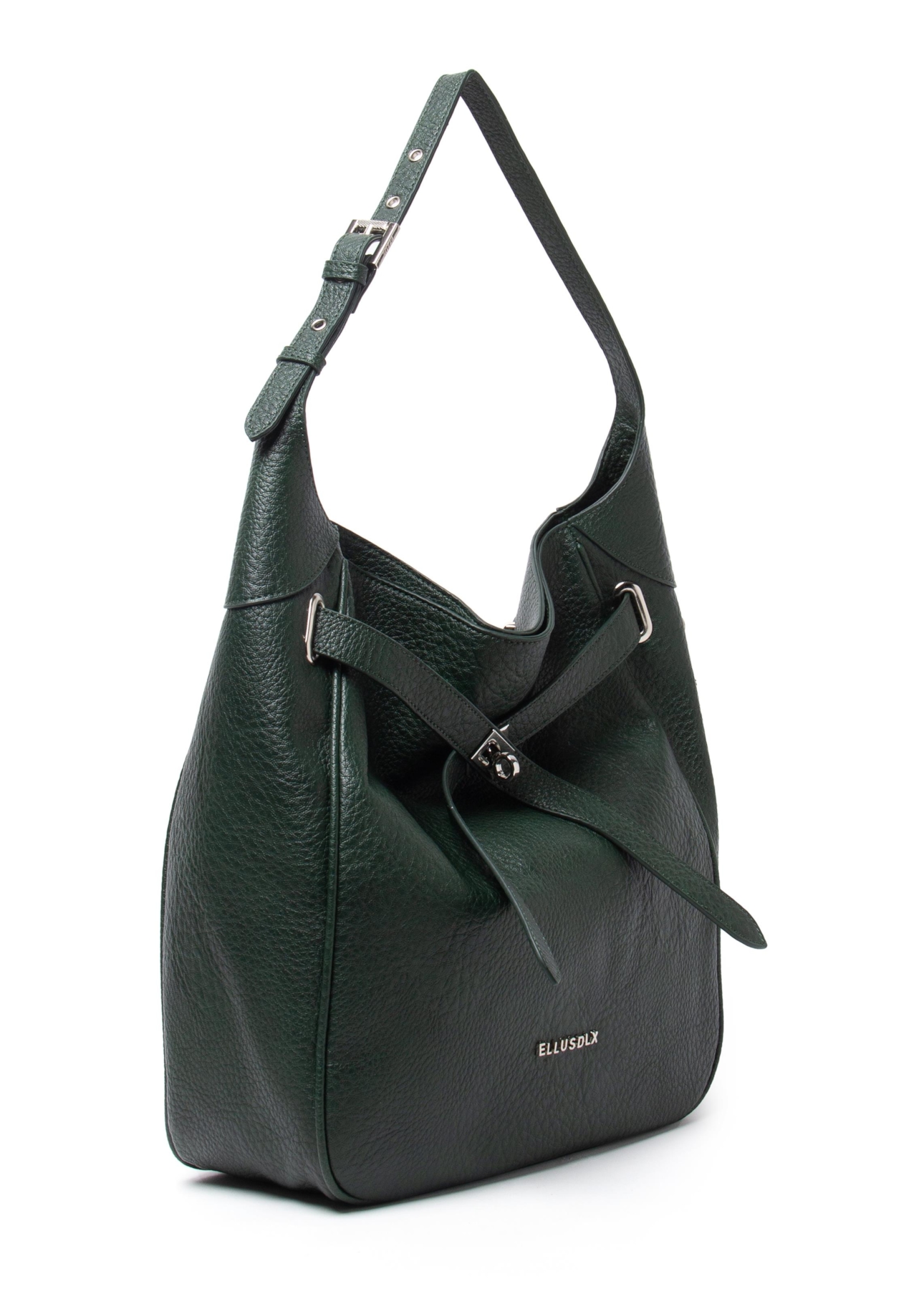 Bolsa Shoulder Bag Lock Samantha Dark Green
