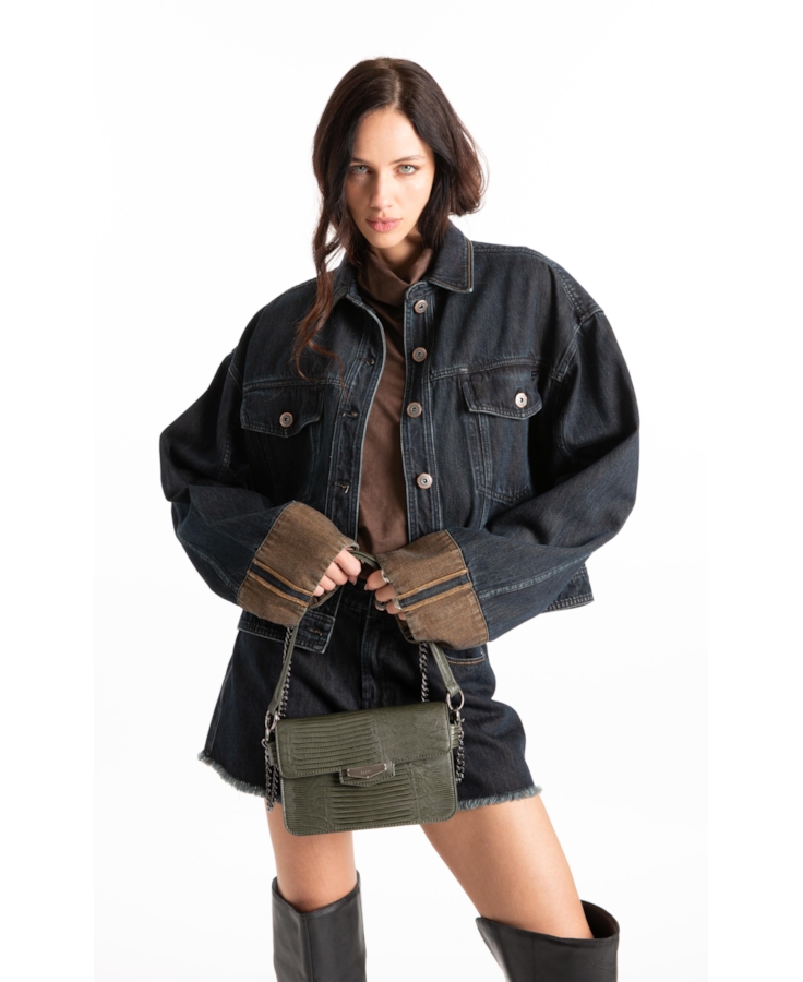 Bolsa Shoulder Bag Martina  Ellus Dark Gray