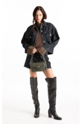 Bolsa Shoulder Bag Martina  Ellus Dark Gray