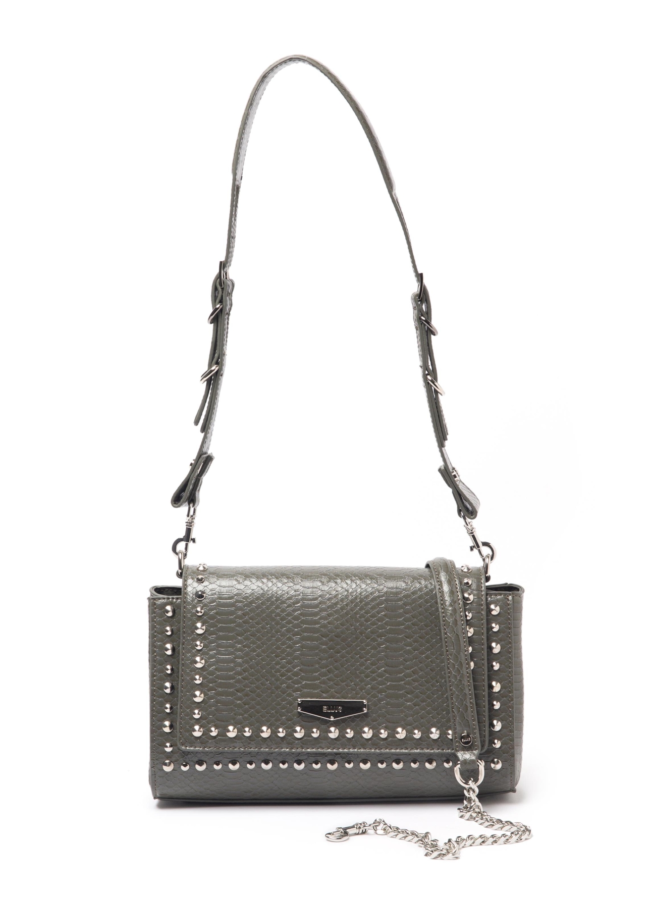 Bolsa Shoulder Bag Mia Ellus Grafite
