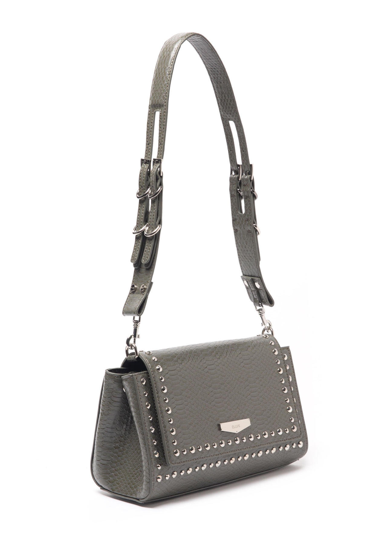 Bolsa Shoulder Bag Mia Ellus Grafite