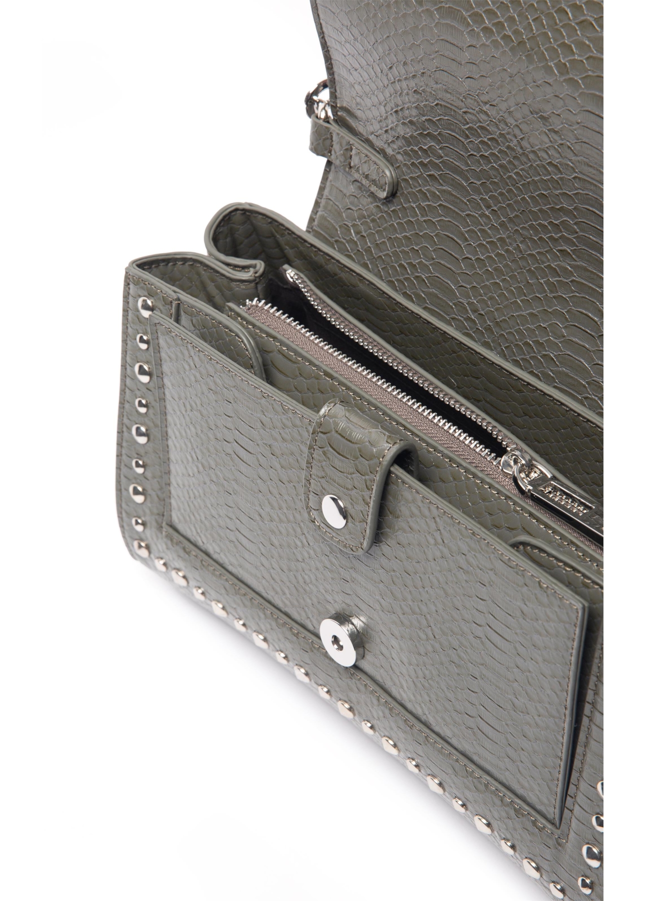 Bolsa Shoulder Bag Mia Ellus Grafite
