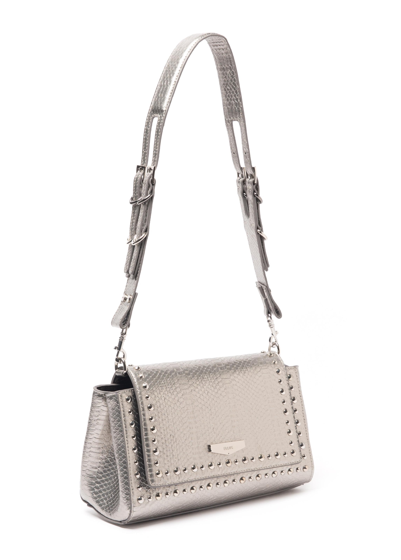 Bolsa Shoulder Bag Mia Ellus Prata
