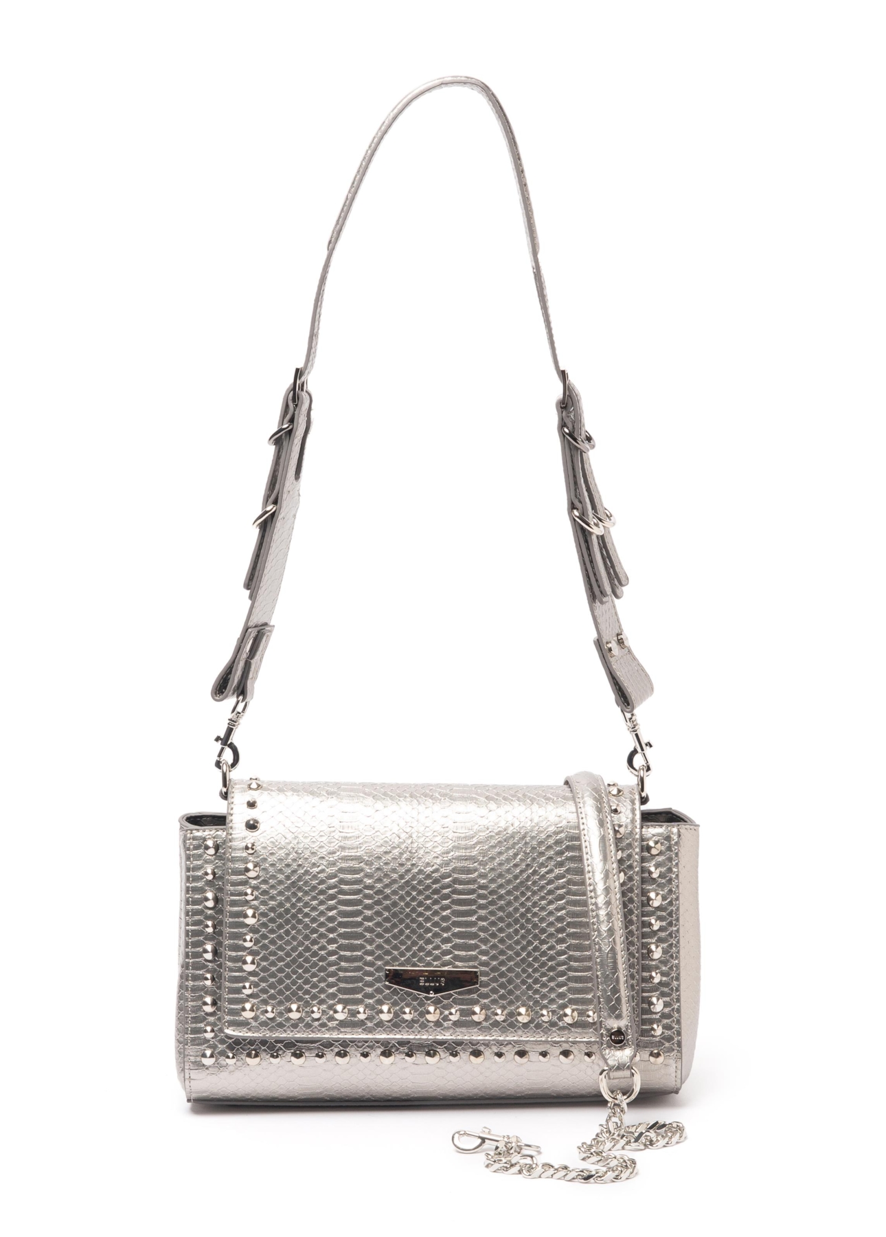 Bolsa Shoulder Bag Mia Ellus Prata