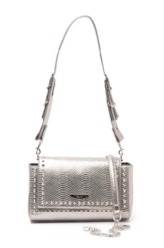 Bolsa Shoulder Bag Mia Ellus Prata
