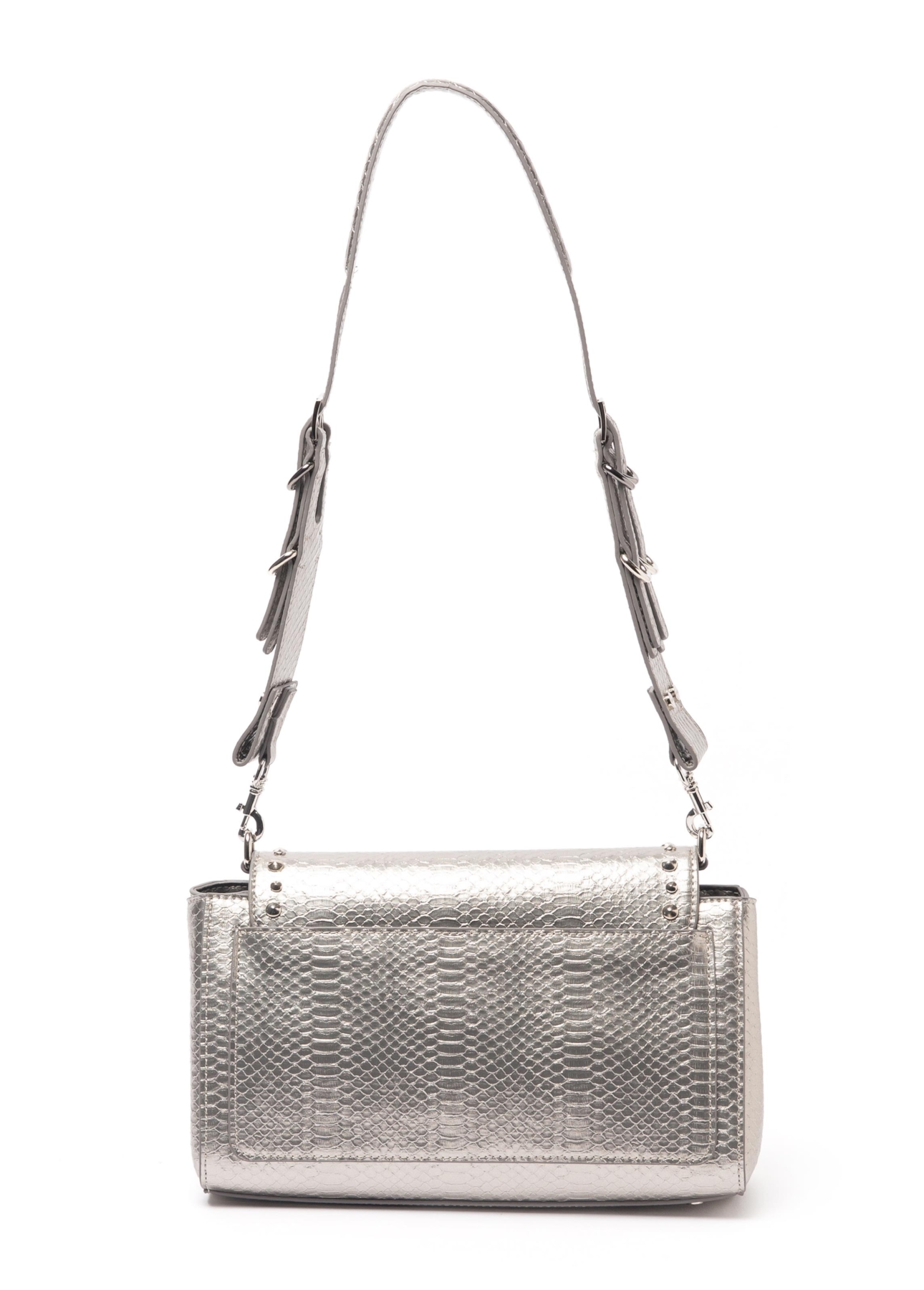 Bolsa Shoulder Bag Mia Ellus Prata