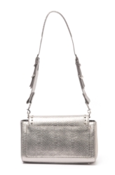 Bolsa Shoulder Bag Mia Ellus Prata