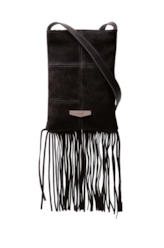 Bolsa Small Crossbody Bag Faux Ellus Preto