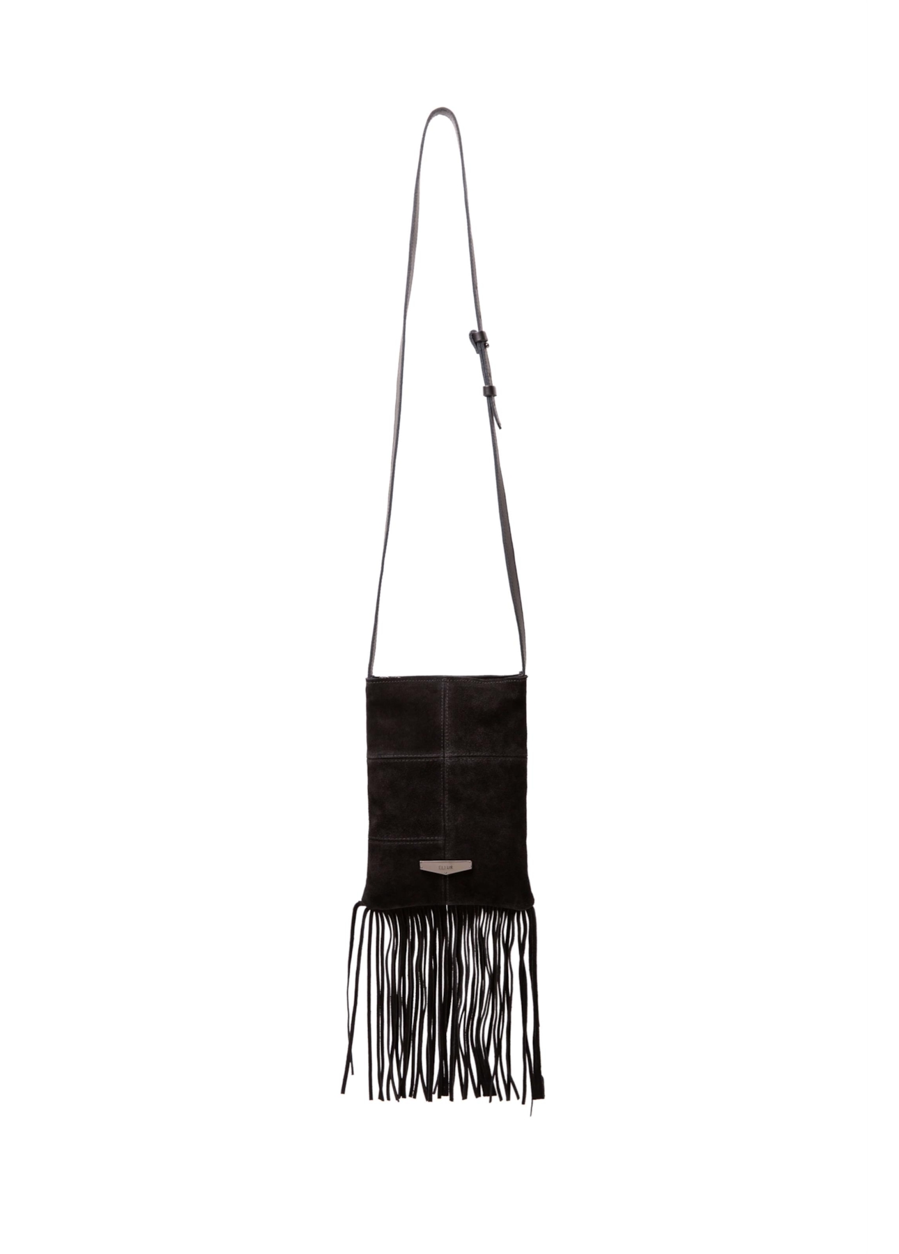 Bolsa Small Crossbody Bag Faux Ellus Preto
