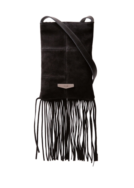 Bolsa Small Crossbody Bag Faux Ellus Preto