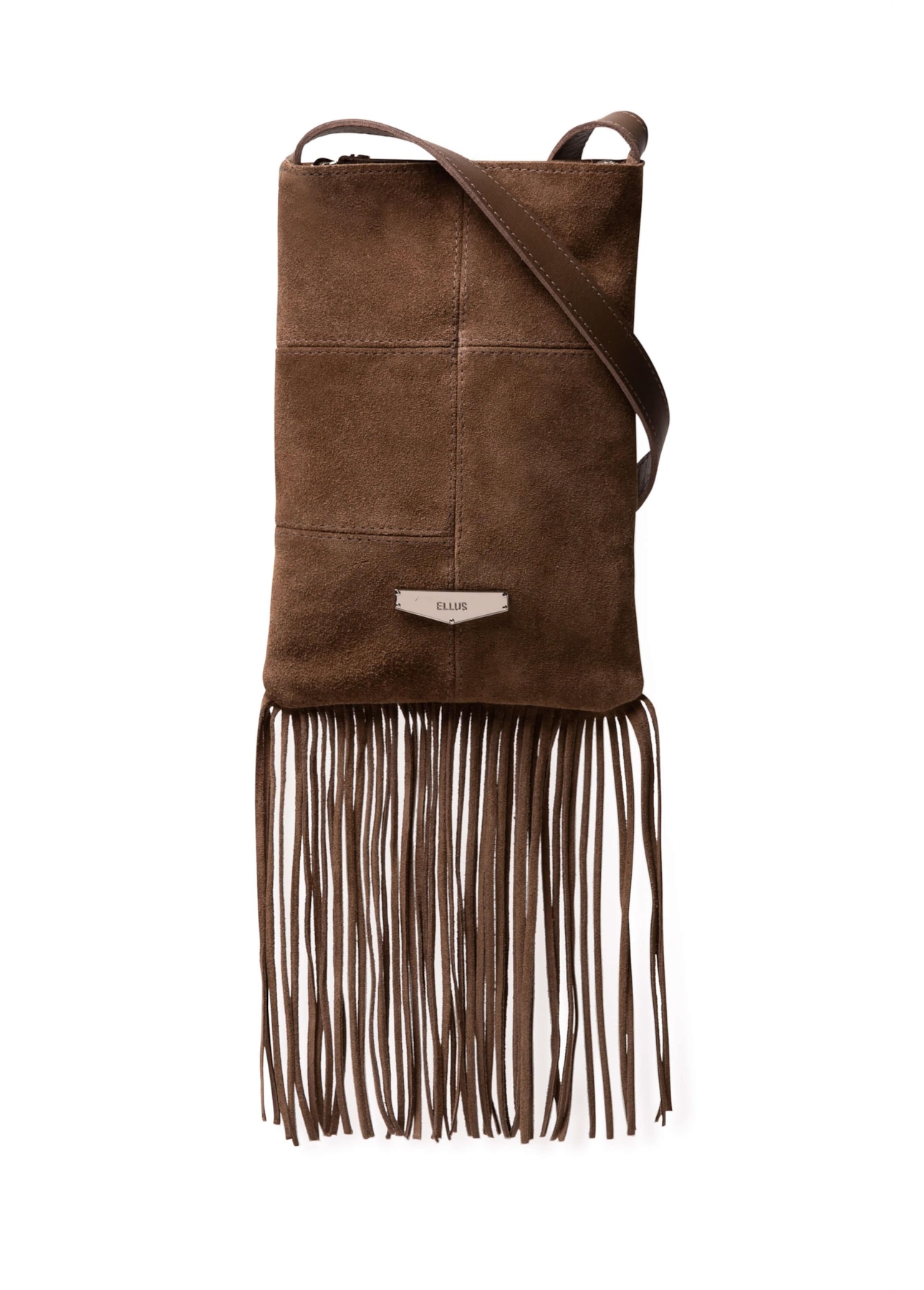 Bolsa Small Crossbody Bag Faux Ellus Tabaco