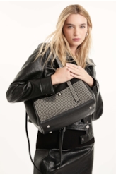 Bolsa Tote Bag Hailey Ellus Preto