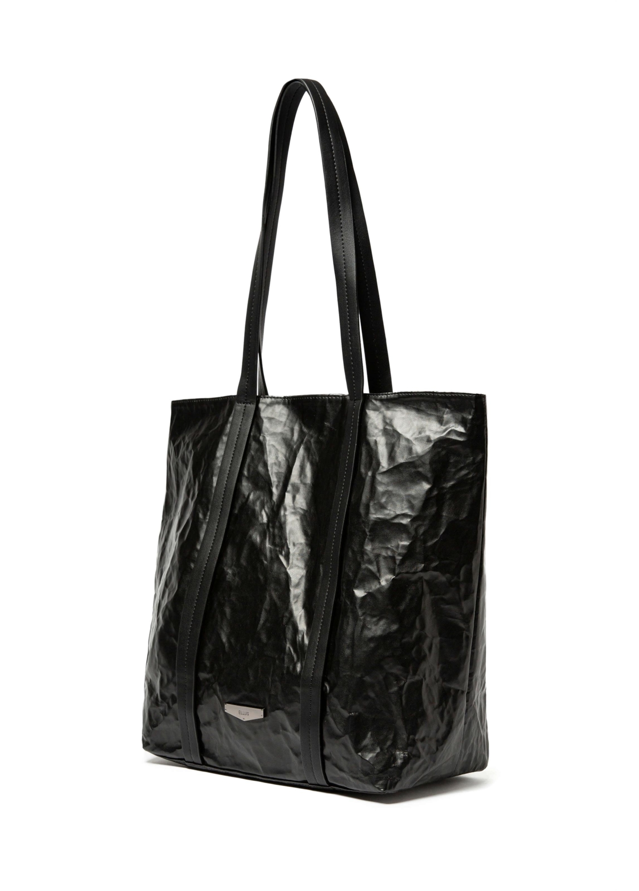 Bolsa Tote Bag Hera Techno Leather Preto
