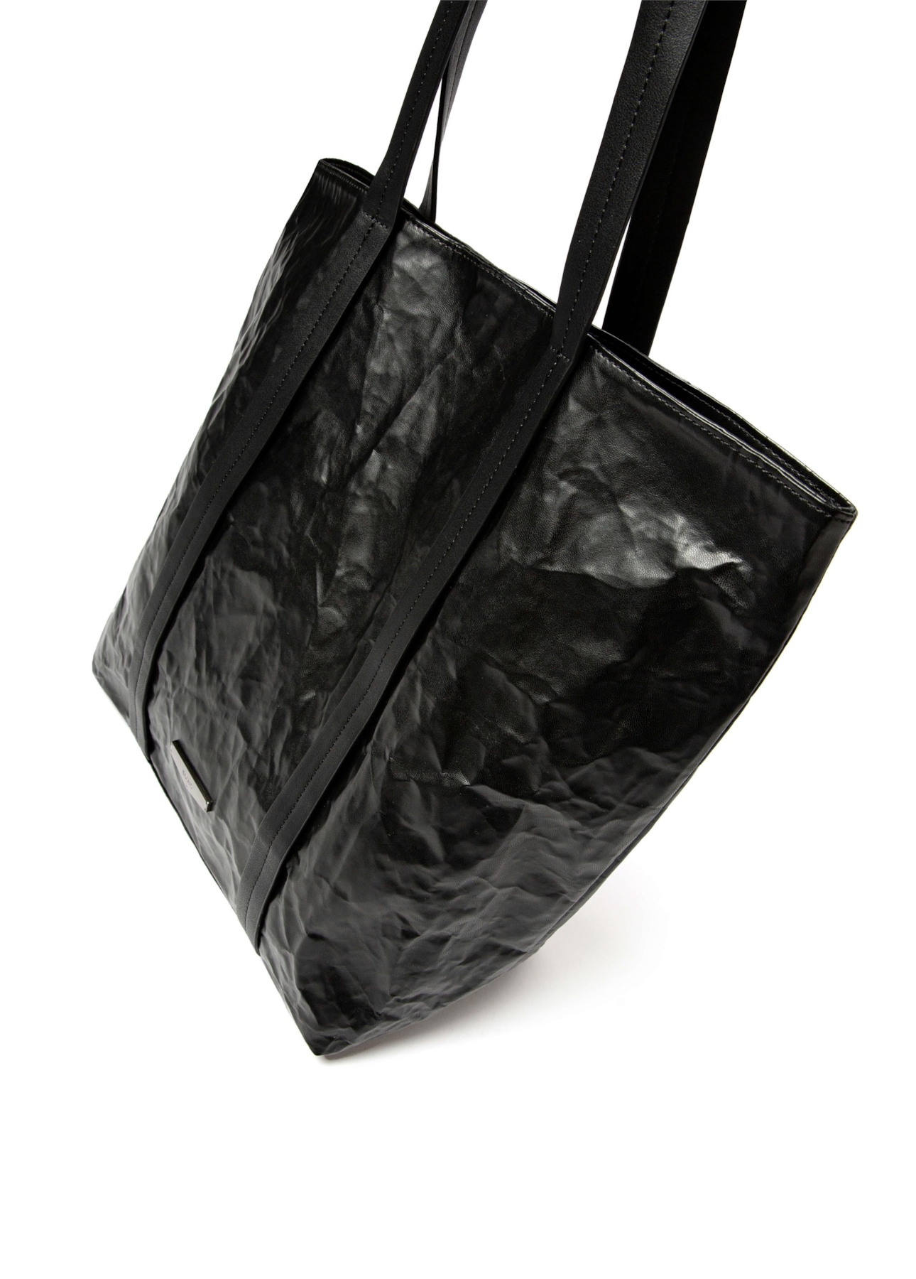 Bolsa Tote Bag Hera Techno Leather Preto