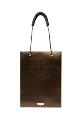 Bolsa Tote Bag Minimal Ellus Dark Brown
