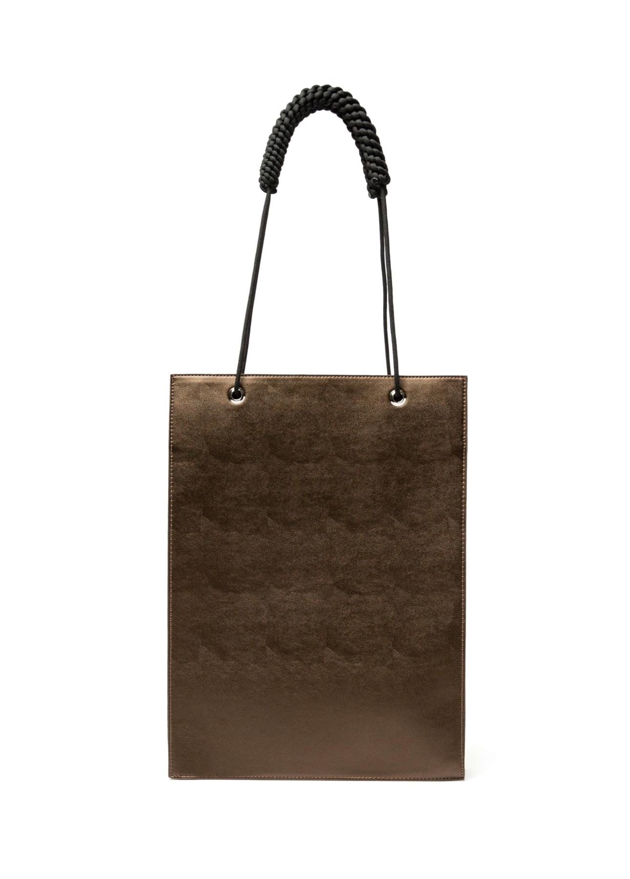 Bolsa Tote Bag Minimal Ellus Dark Brown