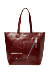 Bolsa Tote Bag Perfecto Ellus Bordeaux