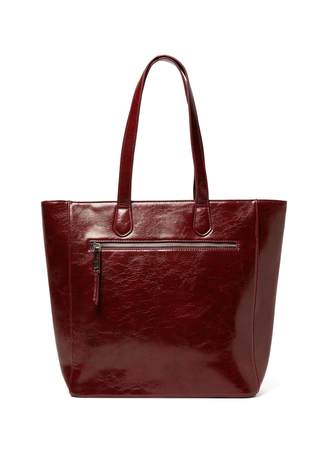 Bolsa Tote Bag Perfecto Ellus Bordeaux