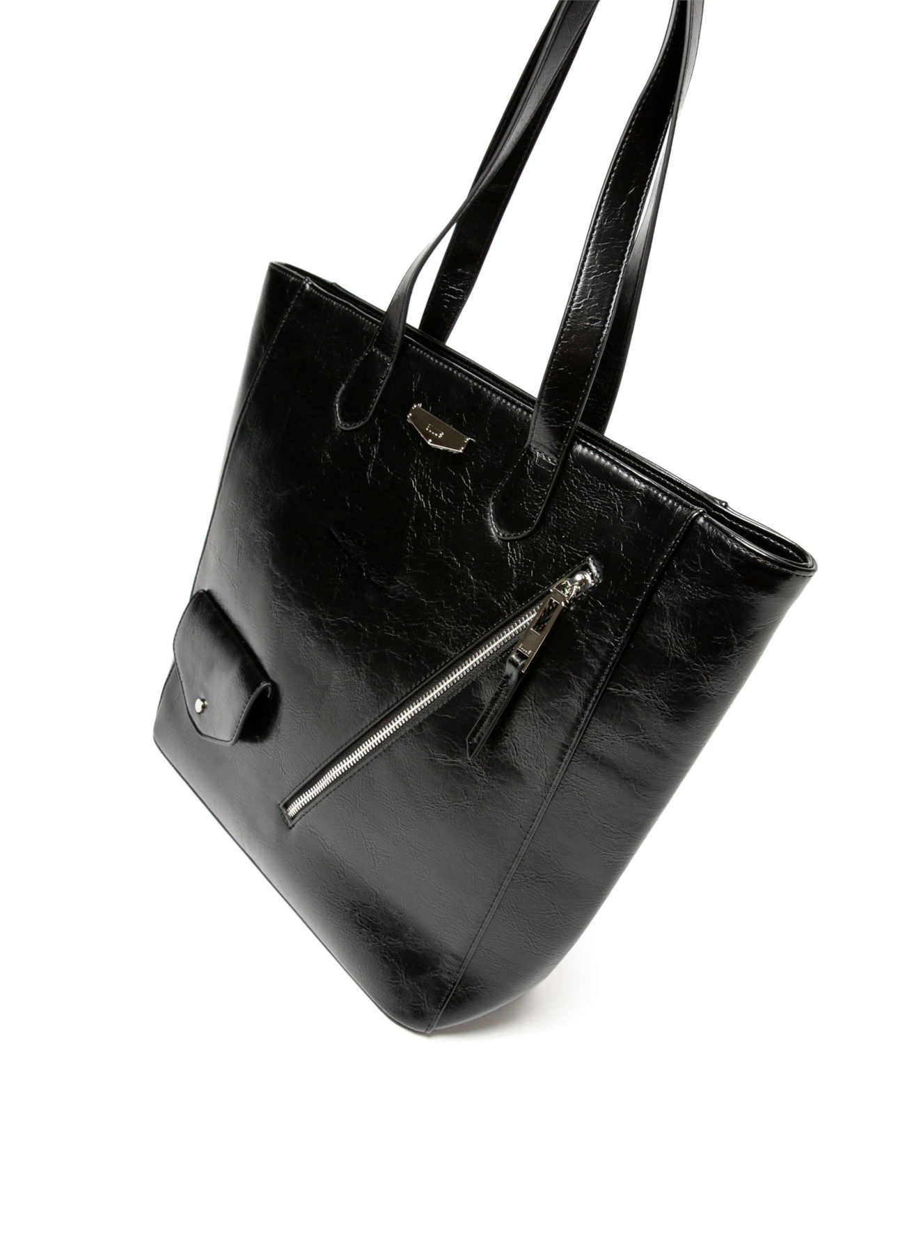 Bolsa Tote Bag Perfecto Ellus Preto
