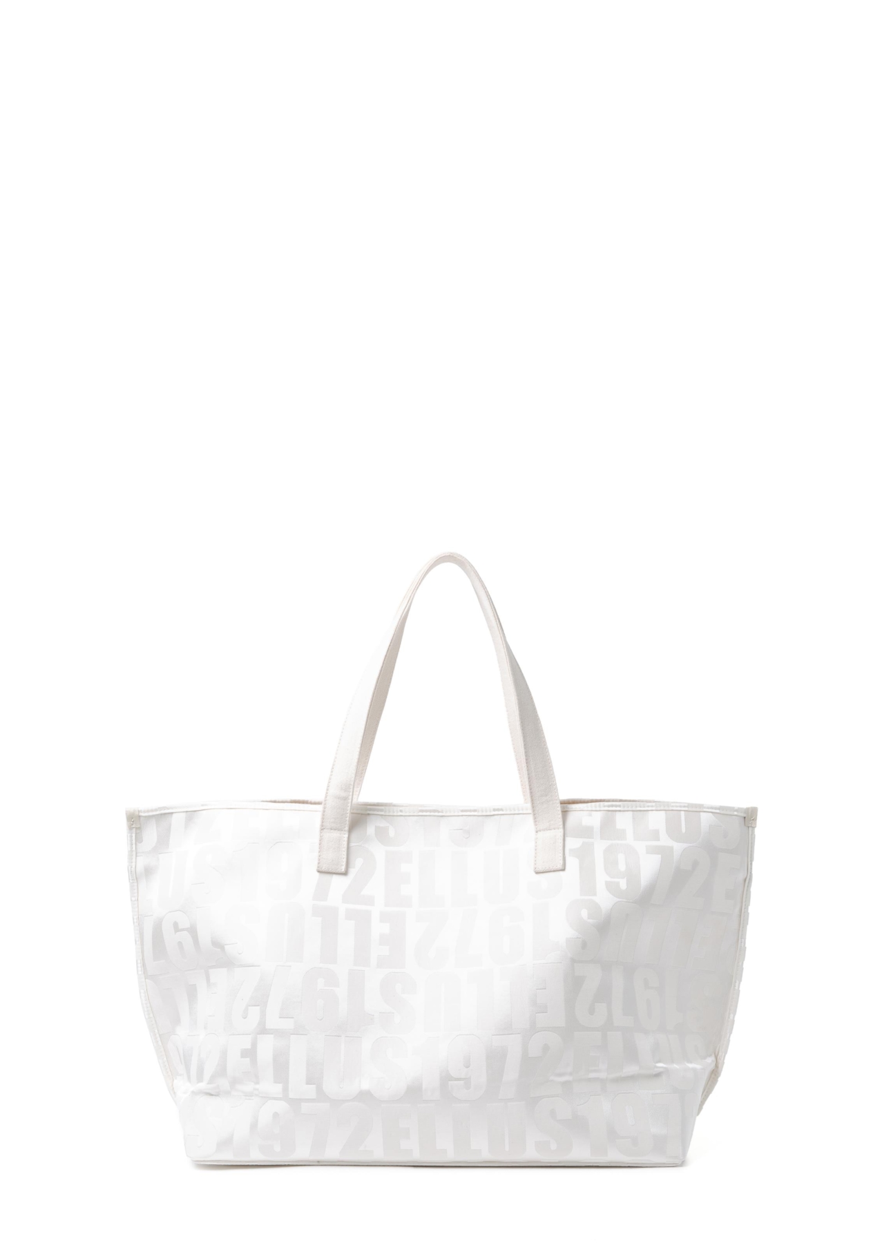 Bolsa Totebag Ellus 1972 Off White