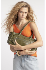 Bolsa Totebag Kelsey Verde Militar