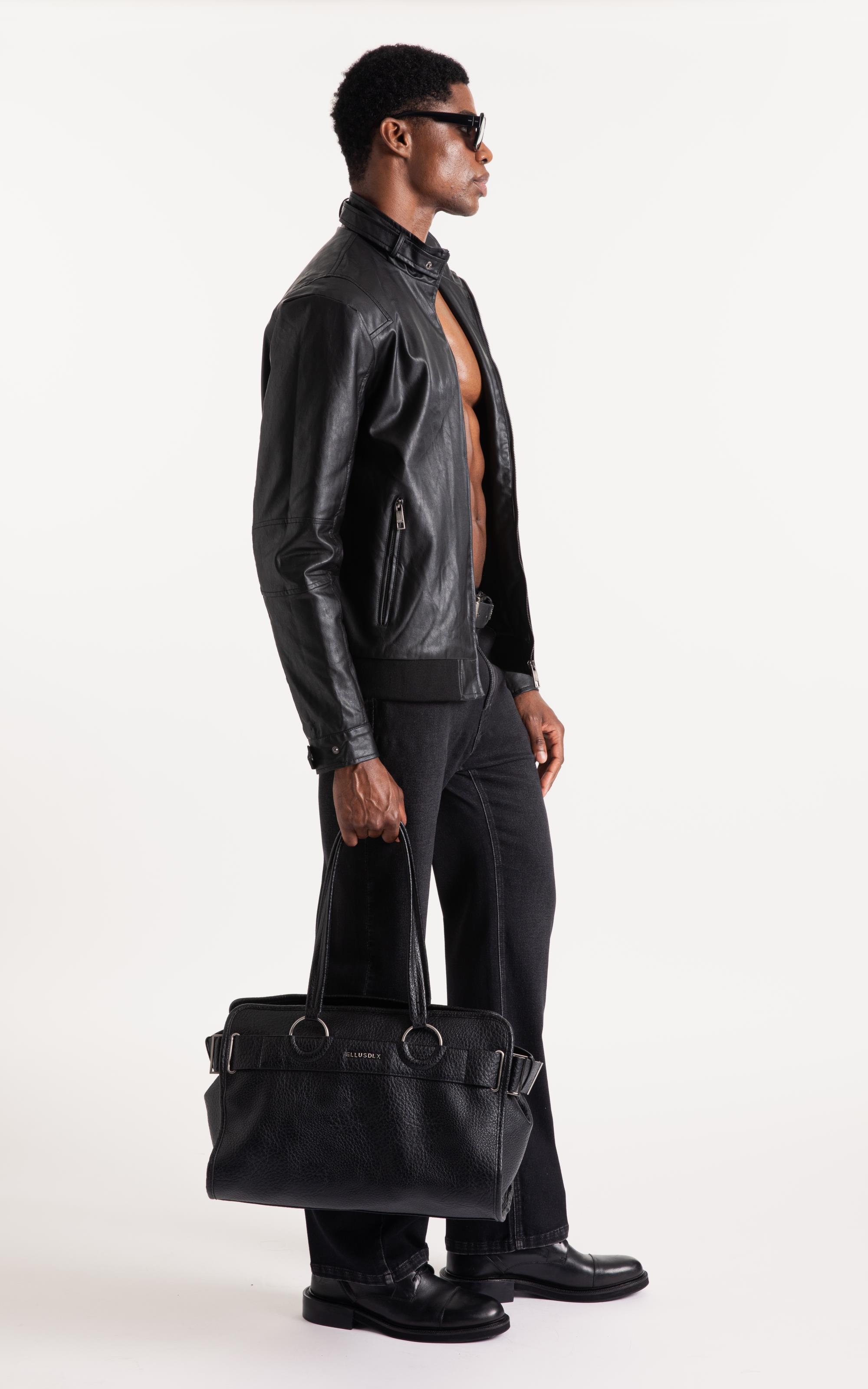 Bolsa Weekend Ethan Ellus Preto