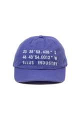 Boné Coordenadas Ellus Azul Carbono