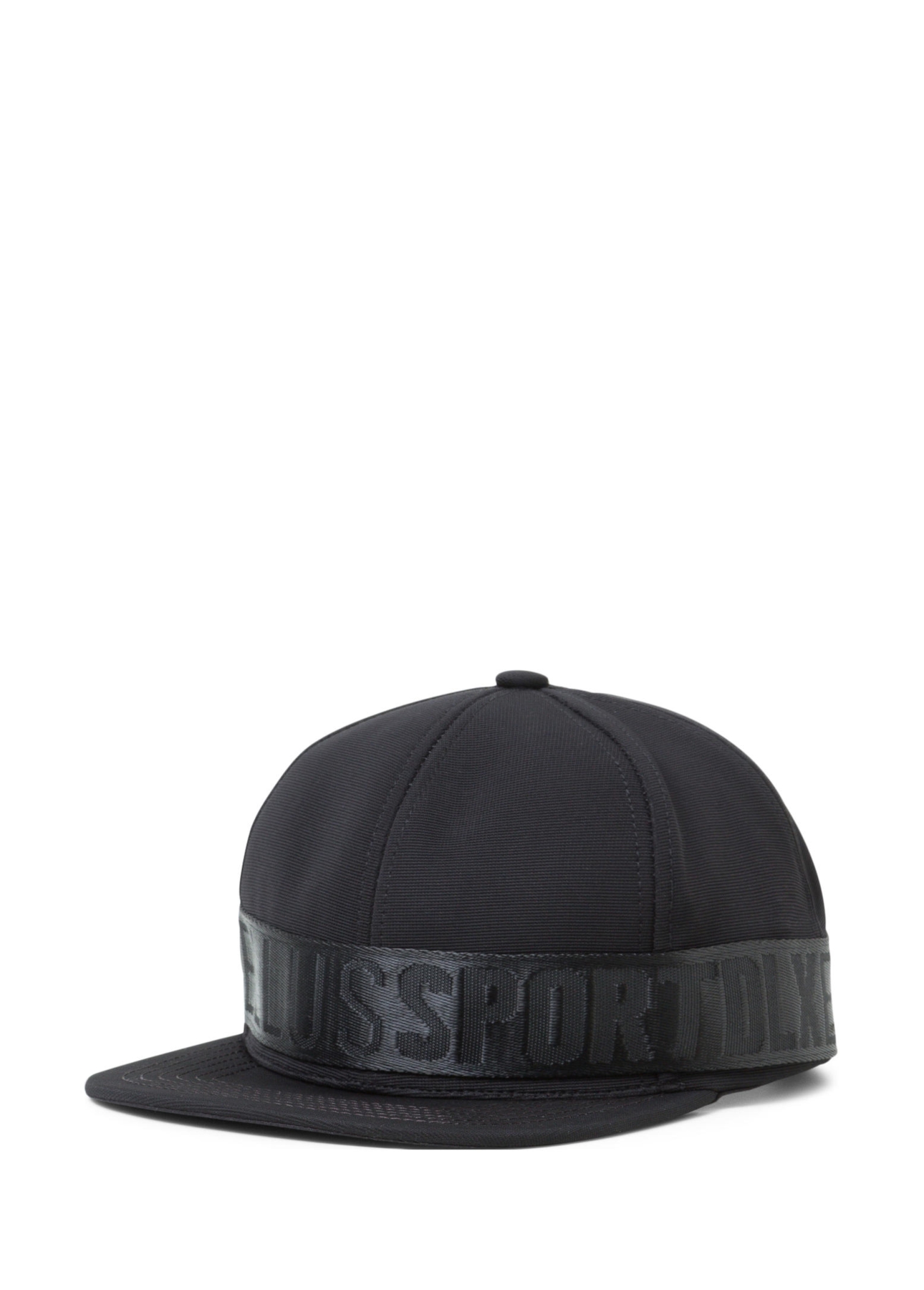 Boné Desfile Sport Fita Jacquard Preto Solido